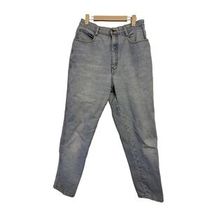 Vintage‎ Bill Blass light wash high waisted mom jeans 14